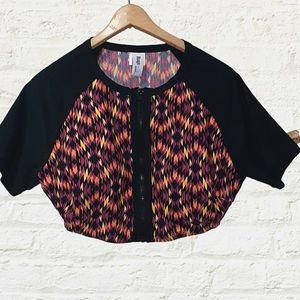 ALWAYS FOR ME SPORT TOP WITH FRONT ZIPPER/SHORT SLEEVES